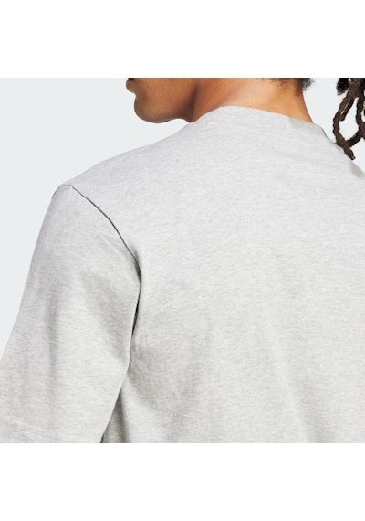 Adidas Essentials Small Logo Single Jersey Erkek Tişört C-adıjf1091e50a00 Gri