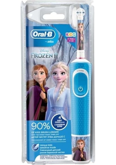 Oral-B Çocuklar İçin Şarj Edilebilir Diş Fırçası D100 Frozen Özel Seri