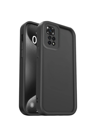 Durukar Redmi 10 2022 Kılıf Viera Silikon - Siyah