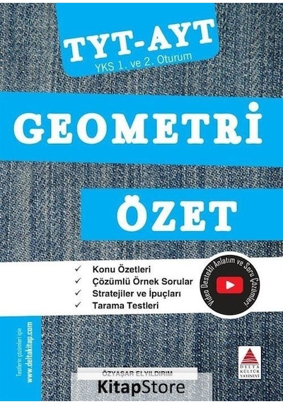Yks 1. ve 2. Oturum Geometri Özet / Özyaşar Elyıldırım