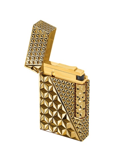 S.t. Dupont Ligne 2 Çift Soft Alev Fire X Gold Puro Çakmağı C16646 - Tr8694