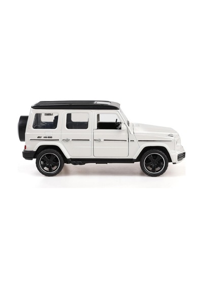Vardem Kut.çek Bırak 1:32 Işıklı Ve Sesli Metal Jeep - Beyaz
