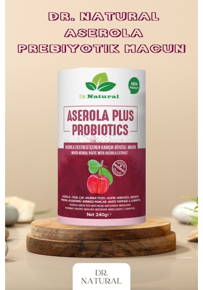 Dr. Natural Aserola Plus Aserola Eki İçeren Karışık Bitkisel Macun 240 G