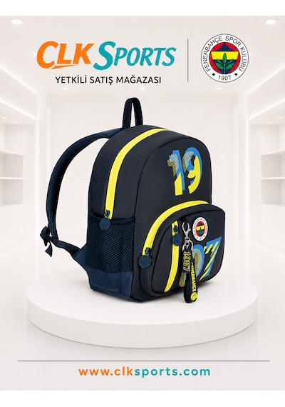 Fenerbahçe Anaokulu Çantası , Kalem Çantası , 500 Ml Matara , Anahtarlık Hediyeli 4296