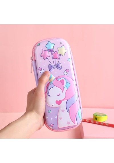Valkyrie 3 Boyutlu Yıldız Balon Unicorn Su Geçirmez Kalem Kutusu Genel