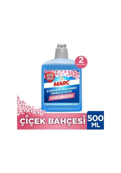 500 Ml Türkiye Menşeli Çamaşır Makinesi Temizleyici Ürün