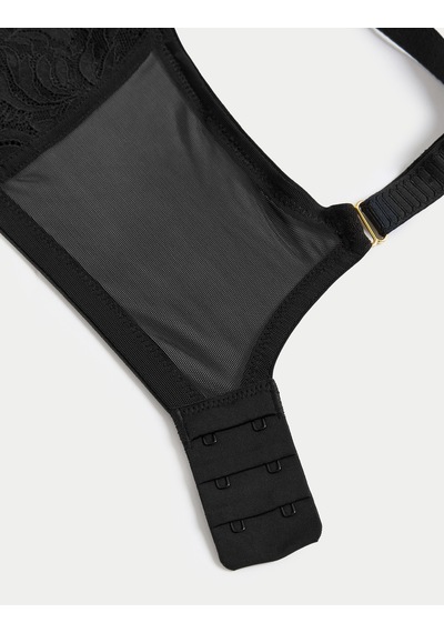Marks & Spencer Flexifit:trade Mark: Dantel Detaylı Balensiz Toparlayıcı Sütyen Siyah