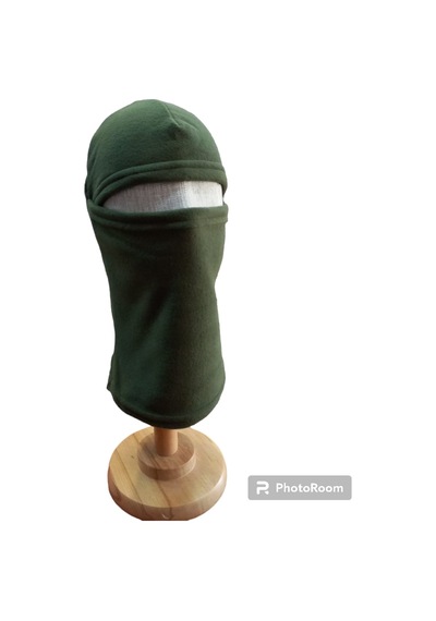 Erkek Polar Kar Maskesi Asker Yeşili