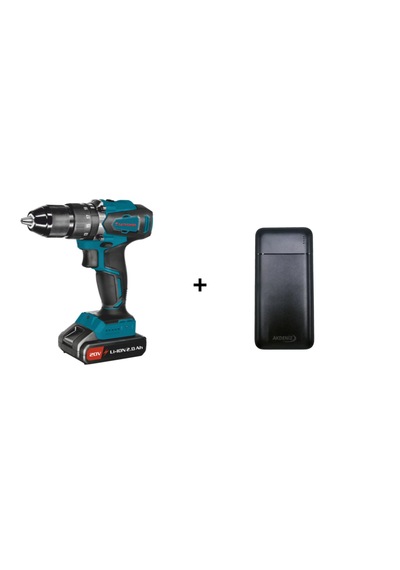 Catpower CAT4111 Kömürsüz Akülü Darbeli Vidalama + Powerbank