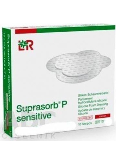 LR Suprasorb P Sensitive Sacrum Silikon Köpük Örtü 23 x 23 CM
