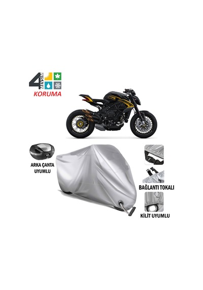MV Agusta Brutale Dragster 800 Motosiklet Brandası ( Kilit Uyumlu