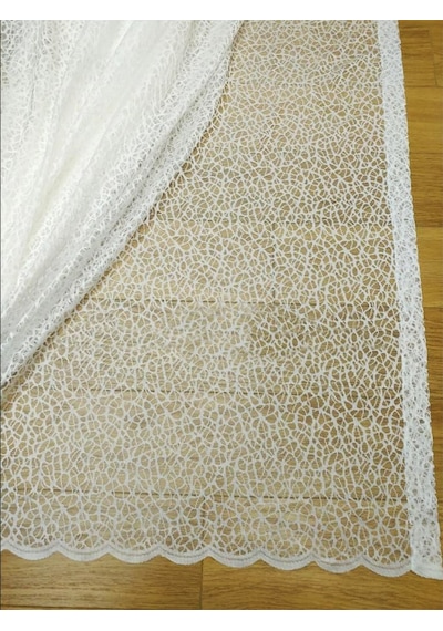 Evdepo Home Kullanıma Hazır Örme Tül Perde (542197438)