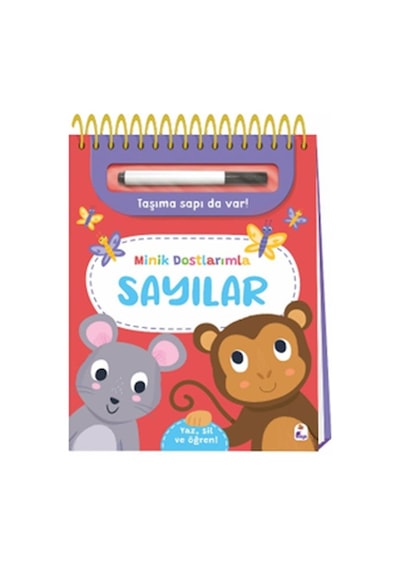Minik Dostlarımla Sayılar Yaz, Sil Ve Öğren - Ybve-759487