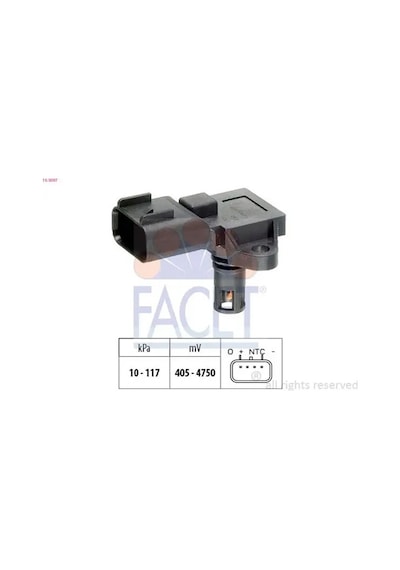 Ford Fusion Map Sensoru 1.6 2003-2011 Facet 103097