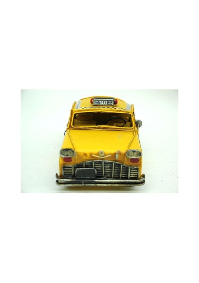 T.concept Dekoratif Metal Vintage Taksi 1 Adet