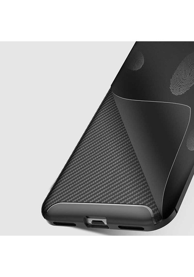 Huawei Honor 8a Kılıf Zore Negro Silikon Kapak Kahverengi
