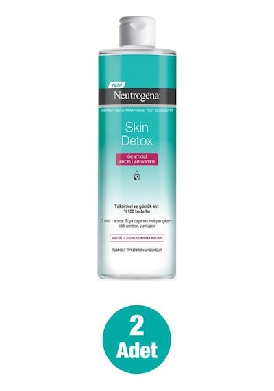 Neutrogena Skin 3'ü 1 Arada Micellar Water 2 x 400 ML