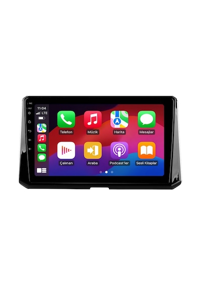 Toyota Corolla Android Multimedya 2019-2023 Carplay Android Auto Navigasyon Kameralı 4gb Ram 32gb 10"