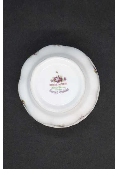Sweet Violets Bone China Antika Porselen Şekerlik/çerezlik 150 Ml Pembe