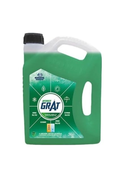 Premium Yeşil Seri 3 Lt Yeşil % 50 - -35 C /%33-70 C Konsantre Antifriz