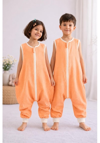 Yazlık Kolsuz Müslin Bebek Ve Çocuk Uyku Tulumu%100 Pamuk 0.5 Tog Oeko-tex Sertifikalı Nefes Alan Terletmeyen Kumaş Çift Yönlü Fermuarlı Unisex 2-8 Yaş 3-4 Yaş Çok Renkli Yazlık Kolsuz Müslin Bebek Ve Çocuk Uyku Tulumu%100 Pamuk 0.5 Tog Oeko-tex Sertifikalı Nefes Alan Terletmeyen Kumaş Çift Yönlü Fermuarlı Unisex 2-8 Yaş 3-4 Yaş Çok Renkli