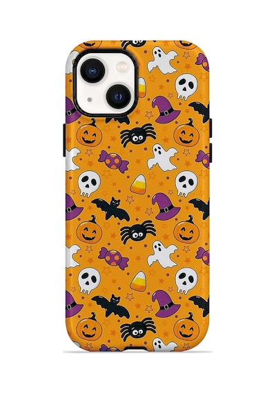 Velvoria Valestra Pumpkin Toss Apple iPhone Uyumlu 14 Darbe Korumalı Kılıf Valestra Select - Pumpkin Toss
