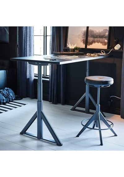 Ikea Trollberget Tabure, Glose Siyah