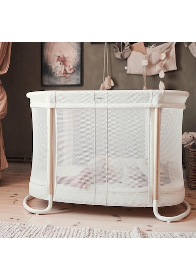Bebeğimolacak Babybjörn Crib Iki Katlı Bebek Beşiği / Beyaz Çok Renkli Bebeğimolacak Babybjörn Crib Iki Katlı Bebek Beşiği / Beyaz Çok Renkli