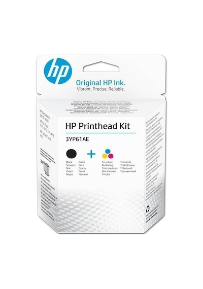 Hp Printhead Kit Renkli Siyah Baskı Kafası 3Yp61Ae