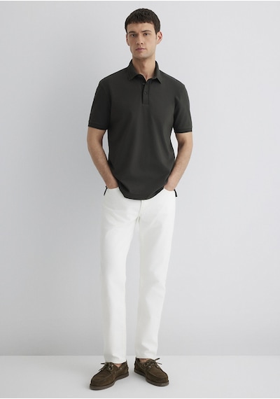 Mavi - Yeşil Polo Tişört 0612648-71587 Yeşil
