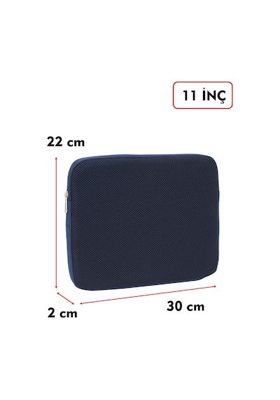 Dada Ultra Hafif 125gr Lacivert Renk File Tablet Kılıfı 10"-11" inç Air Darbe Emici Korumalı Unisex