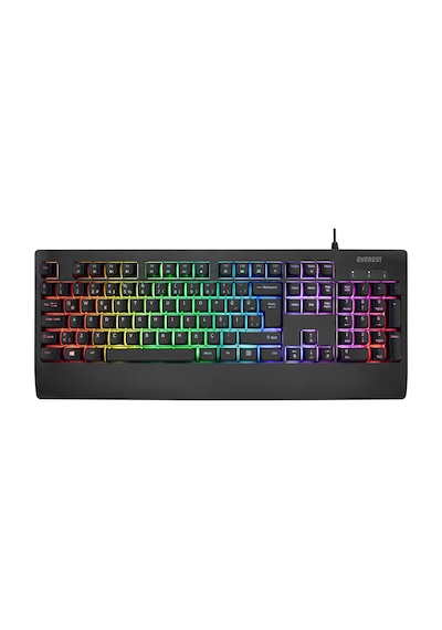 Everest Kb-93 Siyah Usb Rainbow Aydınlatmalı Q Membrane