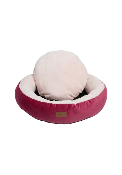 Peluş Minderli Küçük Ve Orta Irk Kedi Köpek Yatağı 62x65 Cm - Pem