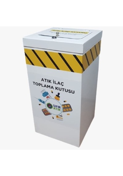 İlaç Atık Kutusu İlaç Toplama Kovası Tıbbi Atık Kutusu