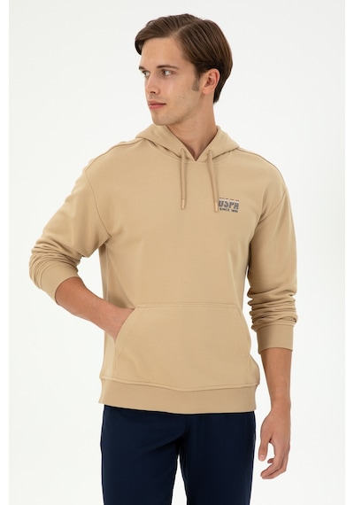 U.s. Polo Assn. Erkek Kum Sweatshirt 50293442-vr085 Kum