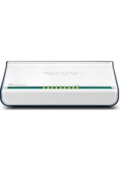 Tenda S108 8 Port 10 100 Mbps Switch Plastik Kasa
