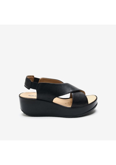 IGI&Co Nero Black Sandalet Kadın 1161888 Igı&co Dcd 11618 Fodera Capra siyah