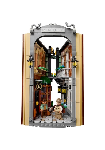 Lego Icons Sherlock Holmes: Kitaplık Dekoru 10351