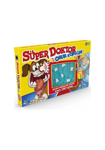 Süper Doktor Obur Köpeğim Lisanslı Hasbro Kutu Oyunu