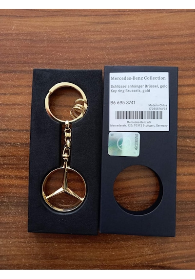 Mercedes Gold Anahtarlık