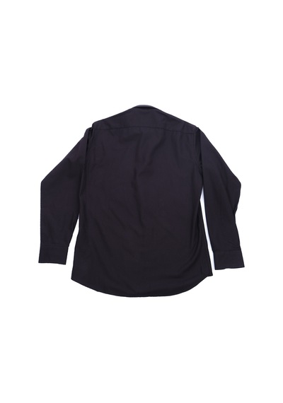 Giant Minimalist Erkek Uzun Kol Gömlek - Günlük Şıklık Siyah