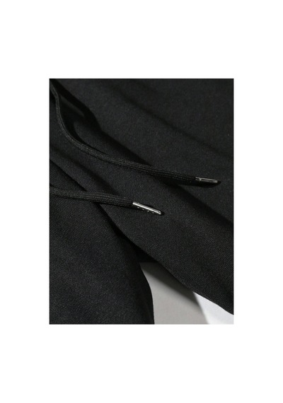Tarzsokak Hypemode Expression Print Drawstring Waist Eşofman Altı Siyah