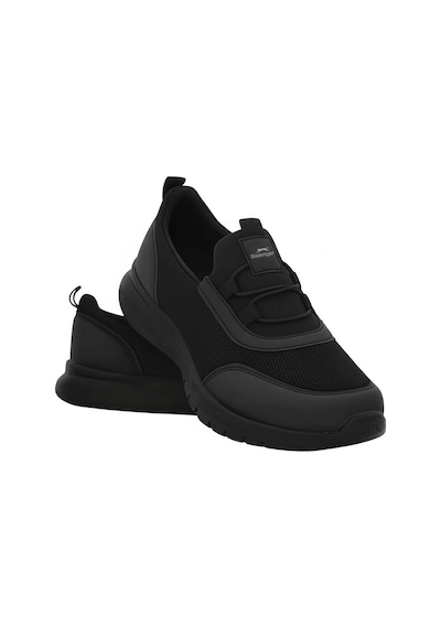 Slazenger Avenge Siyah Kadın Günlük Yürüyüş & Koşu Ayakkabısı Rahat Slip-on