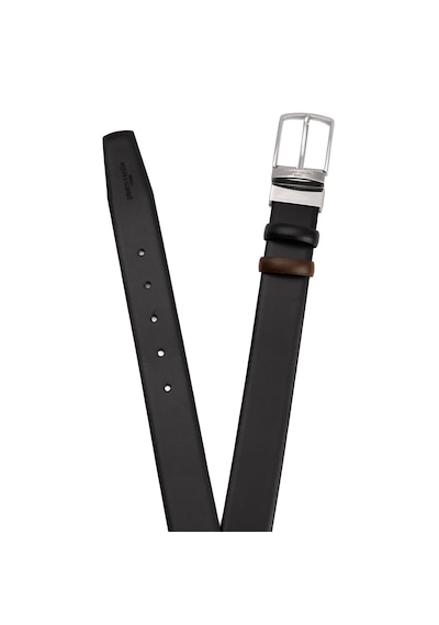 Pierre Cardin Çift Yönlü Deri Kemer En 3,5cm Pc-cift01 Siyah - Lacivert