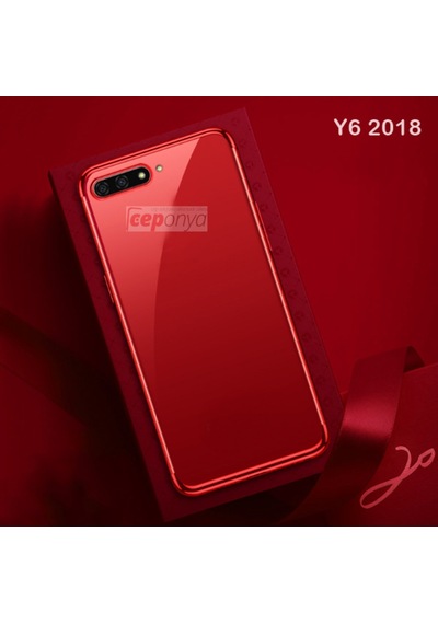 Huawei Y6 2018 Renkli Seffaf Kamera Korumali Kaliteli Kilif 287865843 - Renk-Kampanya / Rose-Istemiyorum