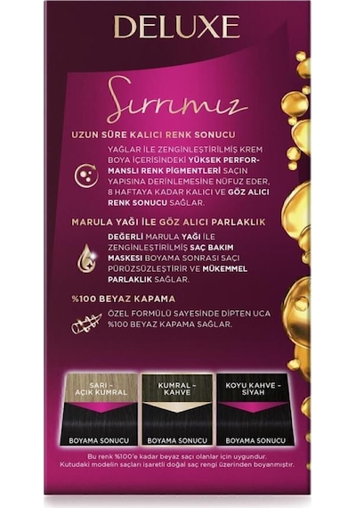 Palette Deluxe 1 - 0 Siyah X 2 Adet Saç Boyası