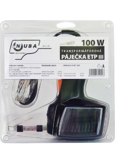Nuba Etp Iıı 100 W Avrupa Üretimi Tabanca Lehim Havya Makinesi 100watt 300 C