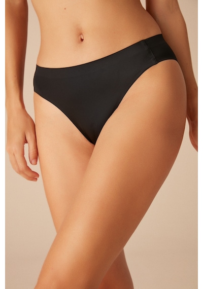 Suwen Lazer Kesim Dikişsiz Slip Külot Sw9930012 Siyah
