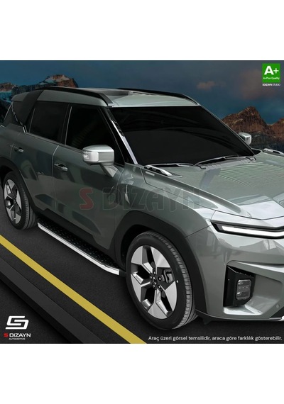 S-dizayn Opel Grandland X 2 Hybrid Evo Krom Yan Basamak 183 Cm 2024 Üzeri A+ Kalite