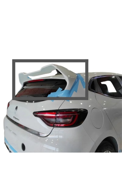 Clio 5 Rs Spoiler Boyasız